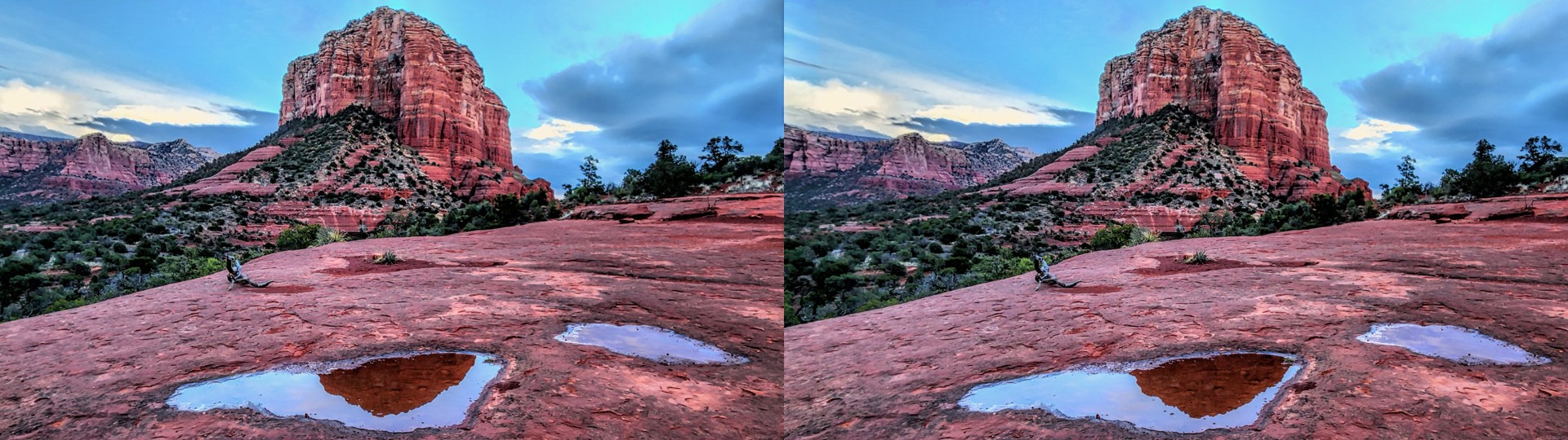 Courthouse Butte Reflection
